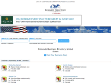 Tablet Screenshot of colorado-webbusiness.com